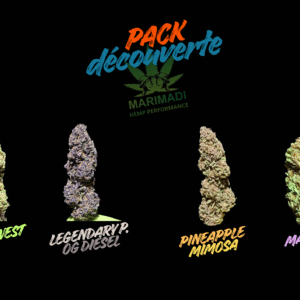 Pack découverte 4 fleurs